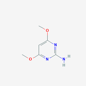 molecular formula C6H9N3O2 B117758 2-氨基-4,6-二甲氧基嘧啶 CAS No. 36315-01-2
