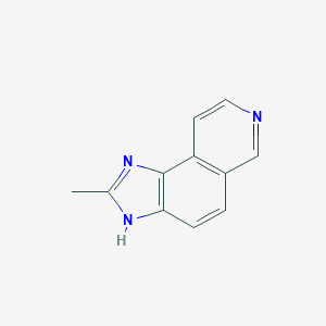 molecular formula C11H9N3 B117766 2-methyl-3H-imidazo[4,5-f]isoquinoline CAS No. 140192-87-6