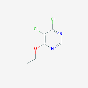 molecular formula C6H6Cl2N2O B11777050 4,5-Dichloro-6-ethoxypyrimidine 