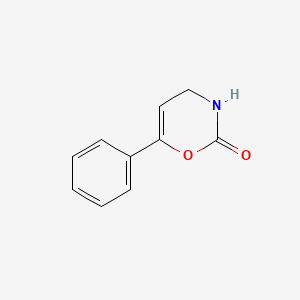 molecular formula C10H9NO2 B11777054 6-Phenyl-3,4-dihydro-2H-1,3-oxazin-2-one 