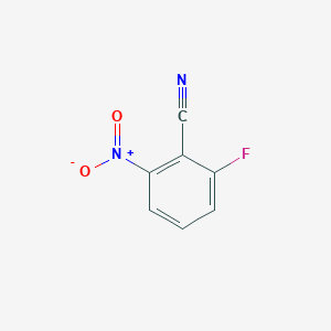 molecular formula C7H3FN2O2 B117777 2-Fluoro-6-nitrobenzonitrile CAS No. 143306-27-8