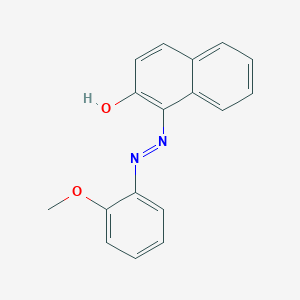 molecular formula C17H14N2O2 B117778 Solvent red 1 CAS No. 1229-55-6