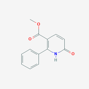 molecular formula C13H11NO3 B11777826 Methyl 6-oxo-2-phenyl-1,6-dihydropyridine-3-carboxylate 