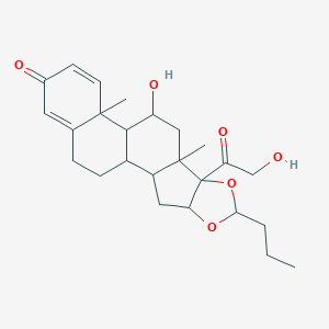 molecular formula C₂₅H₃₄O₆ B117781 Dexbudesonide CAS No. 51372-29-3