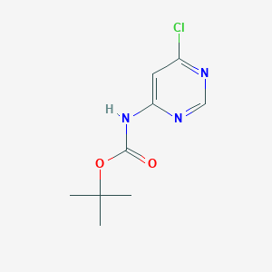 molecular formula C9H12ClN3O2 B11778311 tert-Butyl (6-chloropyrimidin-4-yl)carbamate 
