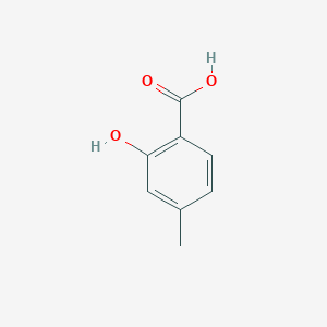 molecular formula C8H8O3 B117786 4-Methylsalicylic acid CAS No. 50-85-1
