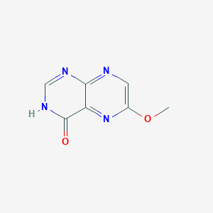 molecular formula C7H6N4O2 B11779131 6-Methoxypteridin-4(3H)-one 