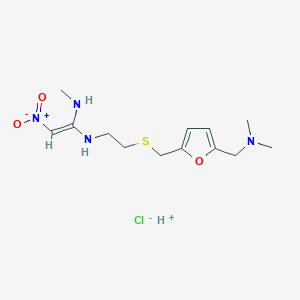 molecular formula C13H23ClN4O3S B001178 Zantac CAS No. 66357-59-3