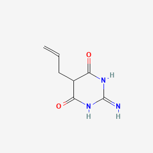 molecular formula C7H9N3O2 B11781746 5-Allyl-2-amino-6-hydroxypyrimidin-4(5H)-one 