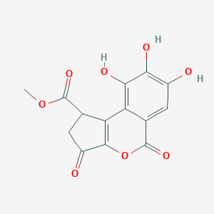 molecular formula C14H10O8 B117826 Methyl brevifolincarboxylate CAS No. 154702-76-8