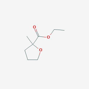 molecular formula C8H14O3 B11783075 Ethyl 2-Methyltetrahydrofuran-2-carboxylate 