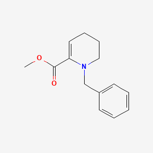 molecular formula C14H17NO2 B11783590 Methyl 1-benzyl-1,4,5,6-tetrahydropyridine-2-carboxylate 