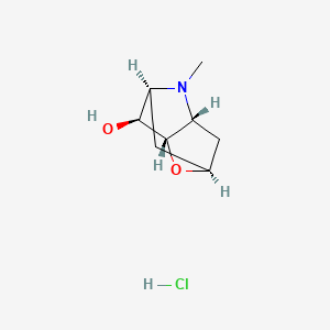 molecular formula C8H14ClNO2 B11783644 Scopoline hydrochloride CAS No. 21030-89-7