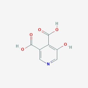 molecular formula C7H5NO5 B11784141 5-Hydroxypyridine-3,4-dicarboxylic acid CAS No. 17285-97-1