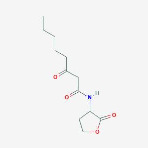 3-oxo-N-(2-oxooxolan-3-yl)octanamide