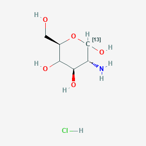 (3R,4R,6R)-3-Amino-6-(hydroxymethyl)(213C)oxane-2,4,5-triol;hydrochloride