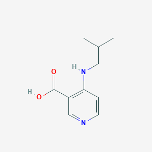 molecular formula C10H14N2O2 B11787081 4-(Isobutylamino)nicotinic acid 