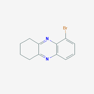 molecular formula C12H11BrN2 B11787832 6-Bromo-1,2,3,4-tetrahydrophenazine 