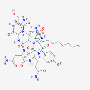 molecular formula C48H74N12O14 B011789 Iturin D CAS No. 108956-22-5