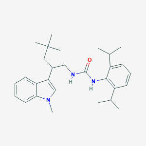 N-(2,6-Bis(1-methylethyl)phenyl)-N'-(4,4-dimethyl-2-(1-methyl-1H-indol-3-yl)pentyl)urea