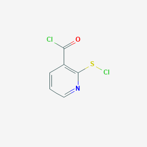 2-(Chlorosulfanyl)pyridine-3-carbonyl chloride