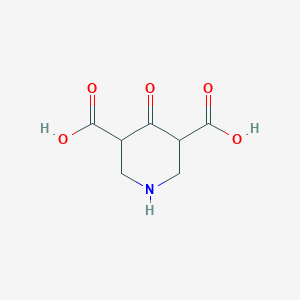 molecular formula C7H9NO5 B11790705 4-Oxopiperidine-3,5-dicarboxylic acid CAS No. 137506-75-3