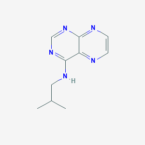 molecular formula C10H13N5 B11791102 N-Isobutylpteridin-4-amine 