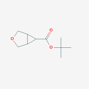 molecular formula C10H16O3 B11791379 Tert-butyl 3-oxabicyclo[3.1.0]hexane-6-carboxylate 