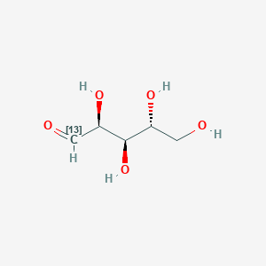 molecular formula C5H10O5 B117926 Arabinose-1-13C CAS No. 70849-23-9