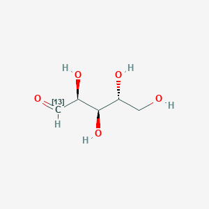 molecular formula C5H10O5 B117926 D-Arabinose-1-13C CAS No. 70849-23-9