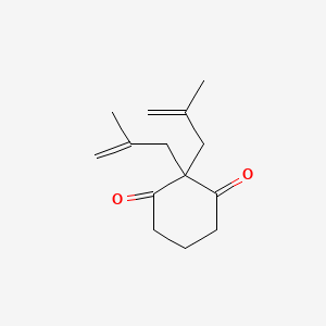 2,2-Bis(2-methyl-2-propenyl)-1,3-cyclohexanedione