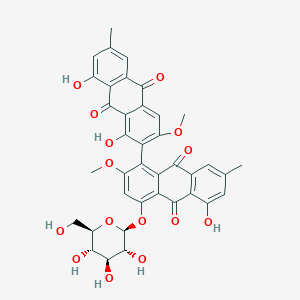 molecular formula C38H32O15 B1179410 Torososide A 