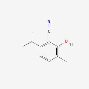 2-Hydroxy-6-isopropenyl-3-methylbenzonitrile