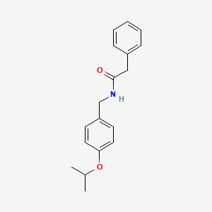 N-(4-isopropoxybenzyl)-2-phenylacetamide