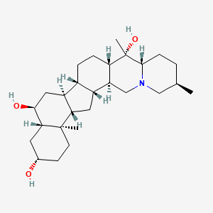 molecular formula C27H45NO3 B1179488 Peimine CAS No. 135636-54-3