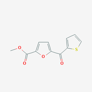 molecular formula C11H8O4S B11794958 Methyl 5-(thiophene-2-carbonyl)furan-2-carboxylate 