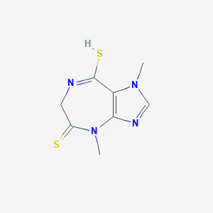 1,4-dimethyl-8-sulfanyl-6H-imidazo[4,5-e][1,4]diazepine-5-thione