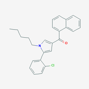 molecular formula C26H24ClNO B117963 JWH 369 CAS No. 914458-27-8