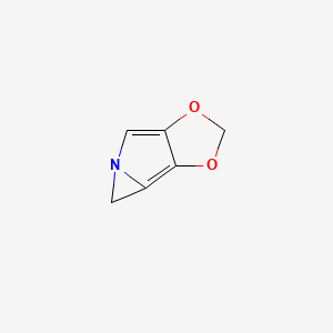 2H,4H-Azireno[1,2-a][1,3]dioxolo[4,5-c]pyrrole