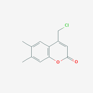 4-(chloromethyl)-6,7-dimethyl-2H-chromen-2-one