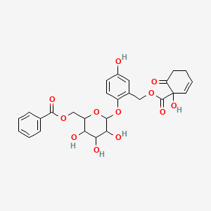 molecular formula C27H28O12 B1179701 homaloside D CAS No. 149155-19-1