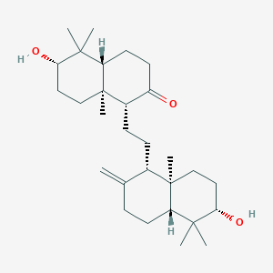 molecular formula C29H48O3 B1179705 26-r-8-Oxo-alpha-ocerin CAS No. 125124-68-7