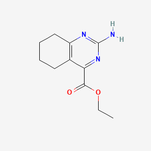 Ethyl 2-amino-5,6,7,8-tetrahydro-4-quinazolinecarboxylate