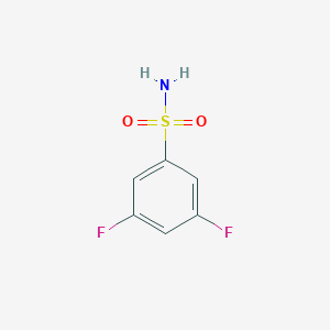 molecular formula C6H5F2NO2S B117971 3,5-Difluorobenzenesulfonamide CAS No. 140480-89-3
