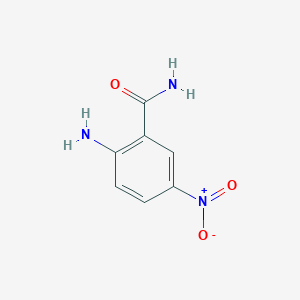 molecular formula C7H7N3O3 B117972 2-Amino-5-nitrobenzamide CAS No. 16313-65-8