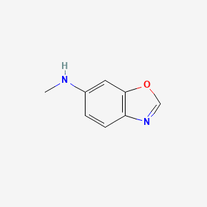 molecular formula C8H8N2O B11797397 N-Methylbenzo[d]oxazol-6-amine 