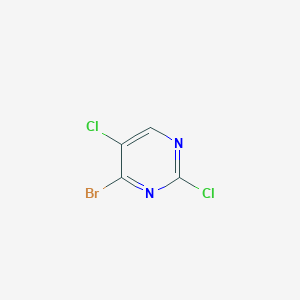 molecular formula C4HBrCl2N2 B11797469 4-Bromo-2,5-dichloropyrimidine 