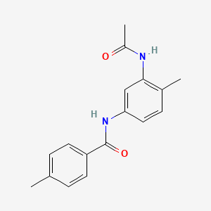 N-[3-(acetylamino)-4-methylphenyl]-4-methylbenzamide