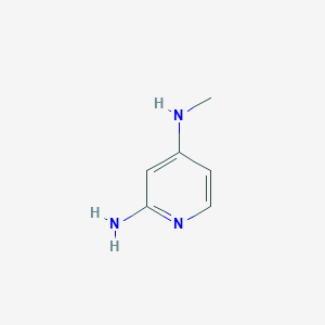 molecular formula C6H9N3 B117980 N-(2-AMINOPYRIDIN-4-YL)-N-METHYLAMINE CAS No. 155617-64-4