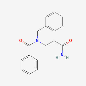N-(3-amino-3-oxopropyl)-N-benzylbenzamide